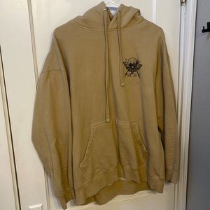 Large graphic hoodie